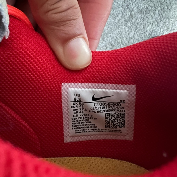 nike off white dunks size 9.5 worn maybe 3 times - Picture 5 of 5